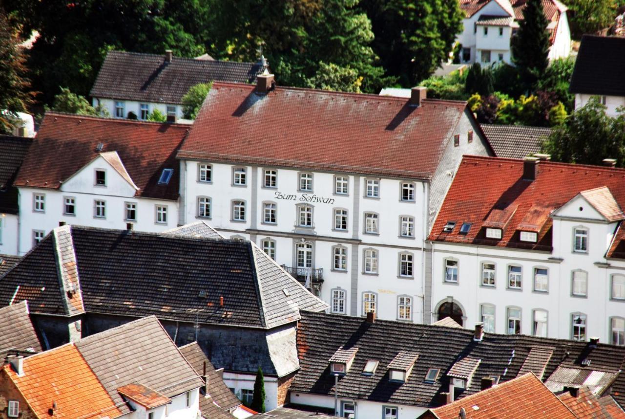 Historisches Hotel Zum Schwan Bad Karlshafen Kültér fotó